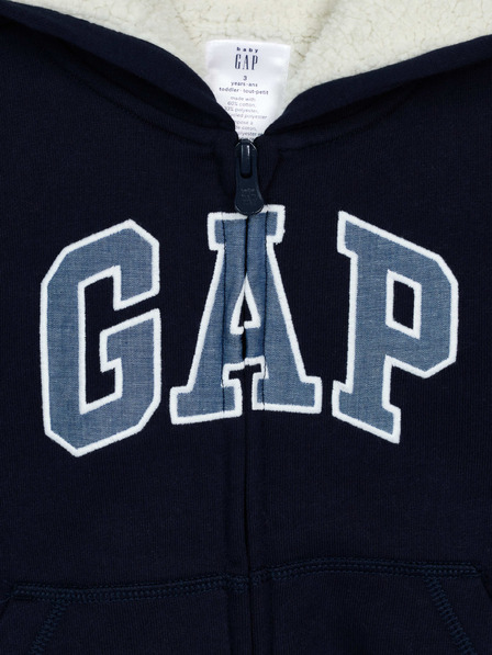 GAP Dječja toplinska dukserica s logom GAP