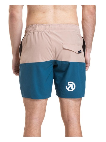 Meatfly Meatfly muške kupaće gaće Keith Boardshorts 17" Nougat / Super Teal