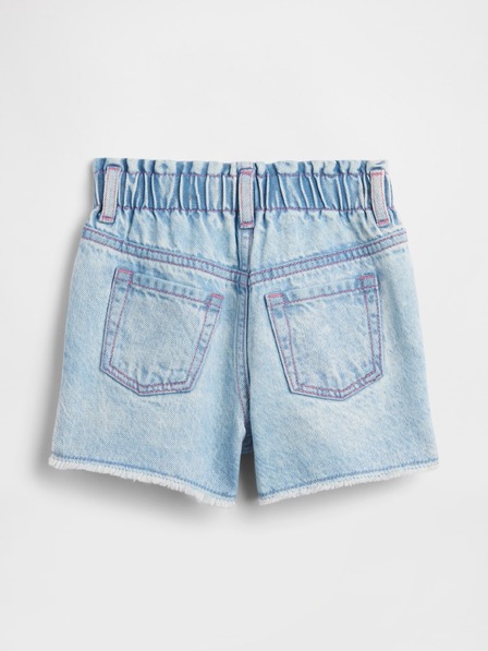 GAP Beba džinskih kratkih hlača Paperbag Mom GAP
