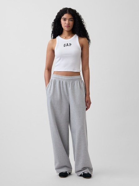 GAP Rebrasta majica bez rukava s logom GAP