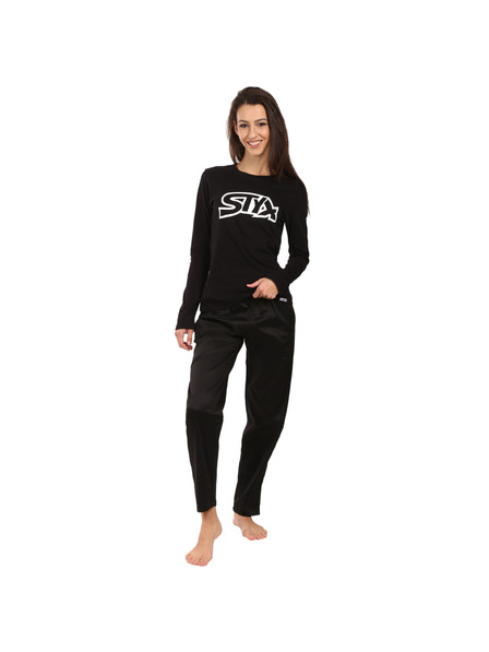 Styx Ženska pidžama Styx crna