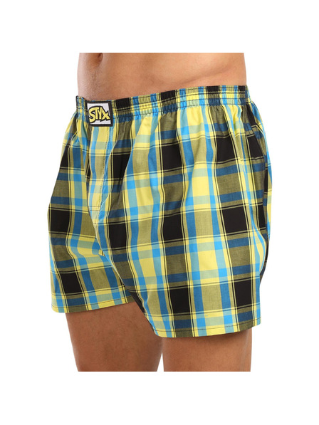 Styx Muške kratke hlače Styx classic gumene oversized višebojne