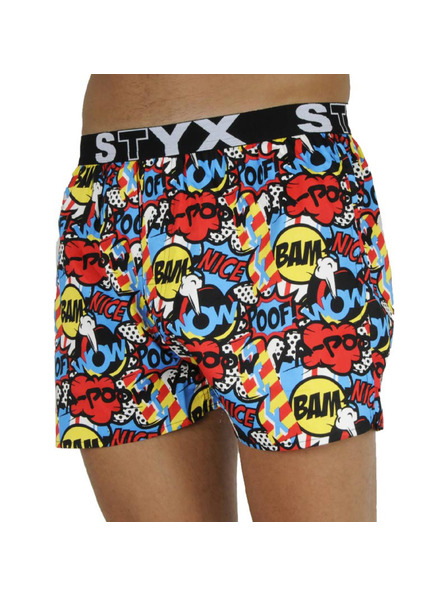 Styx Muške kratke hlače Styx art sportska guma poof