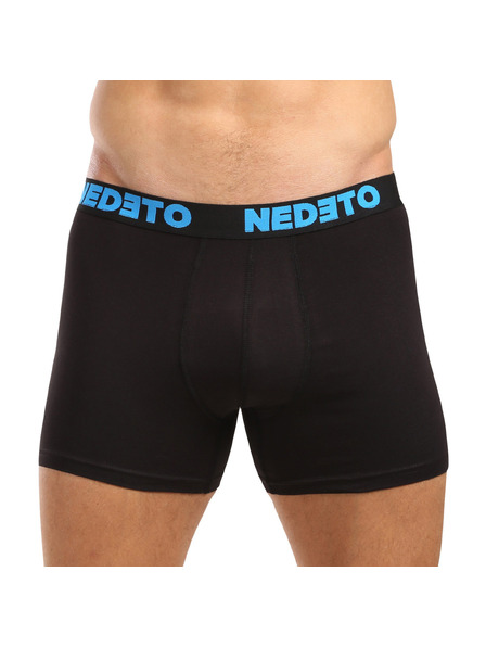 Nedeto Set od pet - muške bokserice Nedeto crne