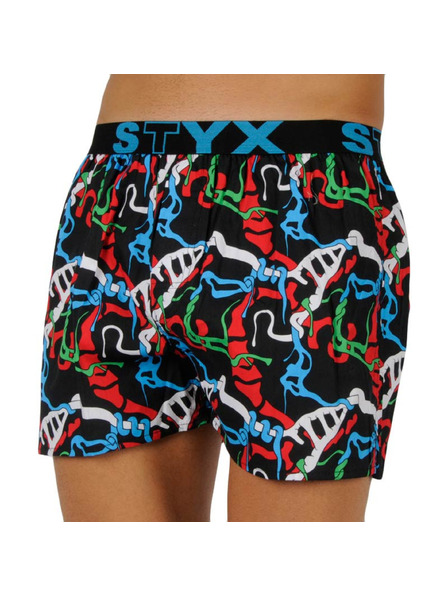 Styx Muške kratke hlače Styx art sport rubber jungle