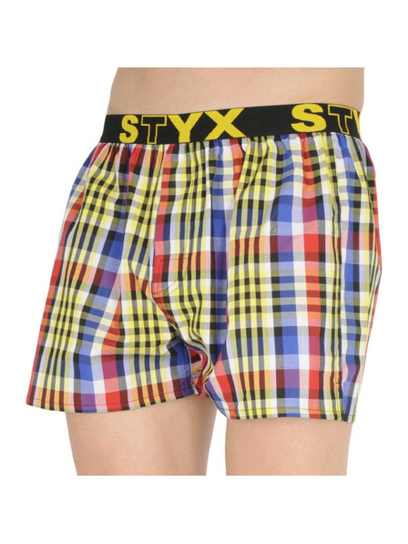 Styx Muške kratke hlače Styx sportske gumene višebojne