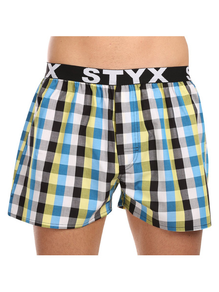 Styx Komplet od tri - muške kratke hlače Styx sportska guma višebojne