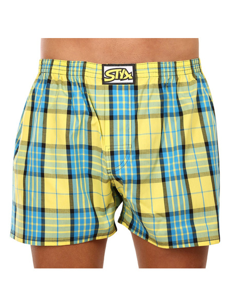 Styx Muške kratke hlače Styx classic gumene oversized višebojne
