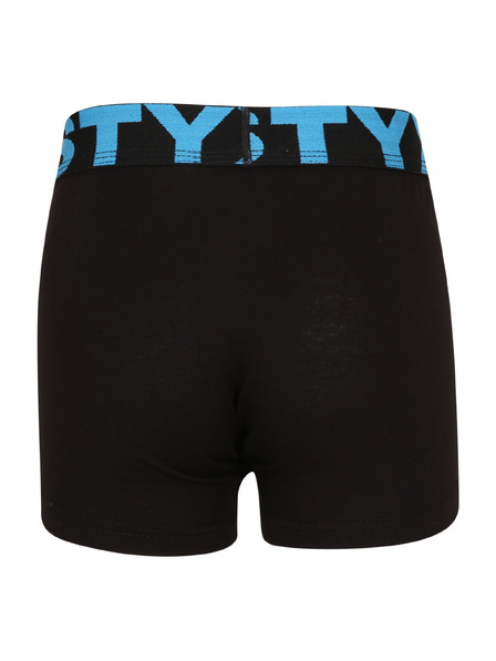 Styx Dječje bokserice Styx sportska guma crne