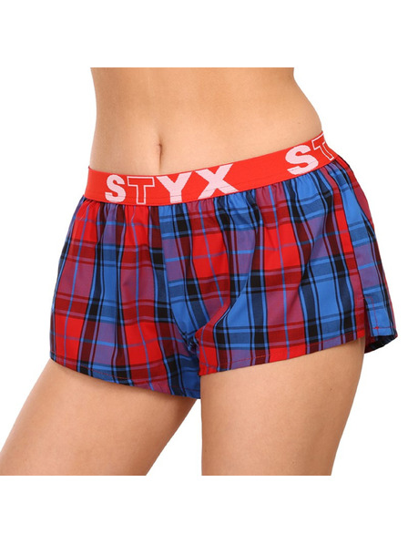Styx Ženske bokserice Styx sportski elastičan pojas šarene