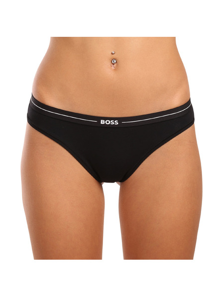 BOSS Set od tri - ženske gaće BOSS crne