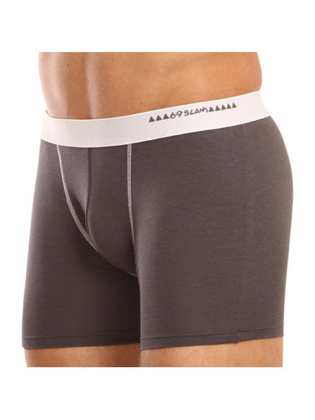 69slam Muške boksarice 69SLAM fit bamboo plain