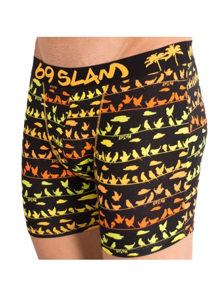 69slam Muške bokserice 69SLAM fit bamboo bird