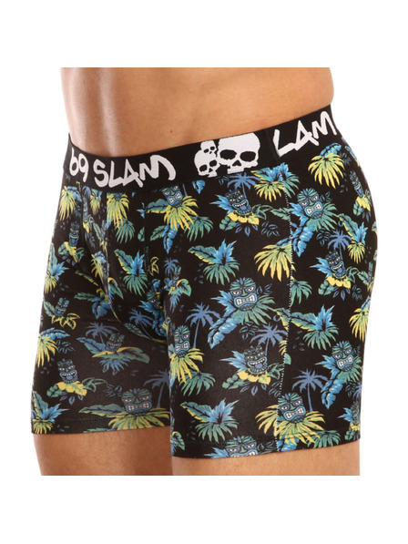 69slam Muške bokserice 69SLAM fit bamboo tiki face