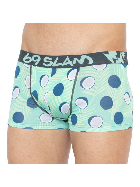 69slam Muške bokserice 69SLAM hip bamboo coco blue