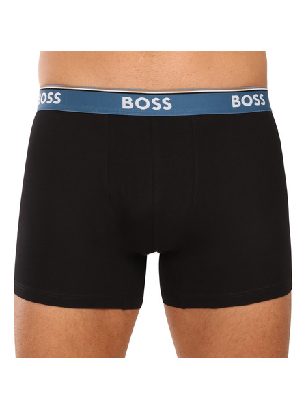 BOSS Komplet od tri - muške bokserice BOSS crne