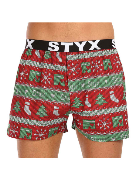 Styx Komplet od pet - muške gaće Styx art sportska guma višebojne