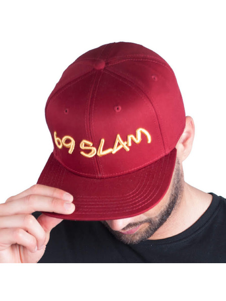 69slam Kapa sa šiltom 69SLAM logo - JP bordo