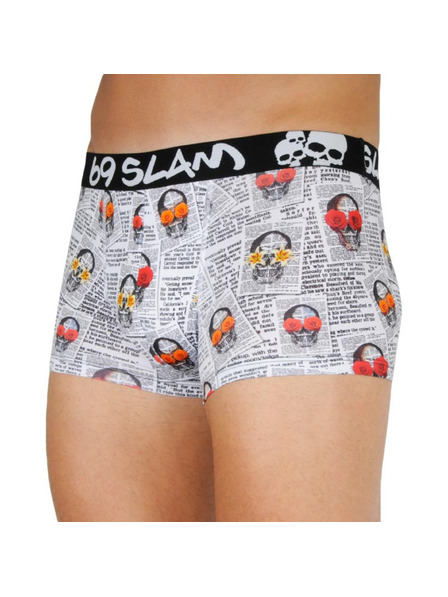 69slam Muške bokserice 69SLAM hip newspaper