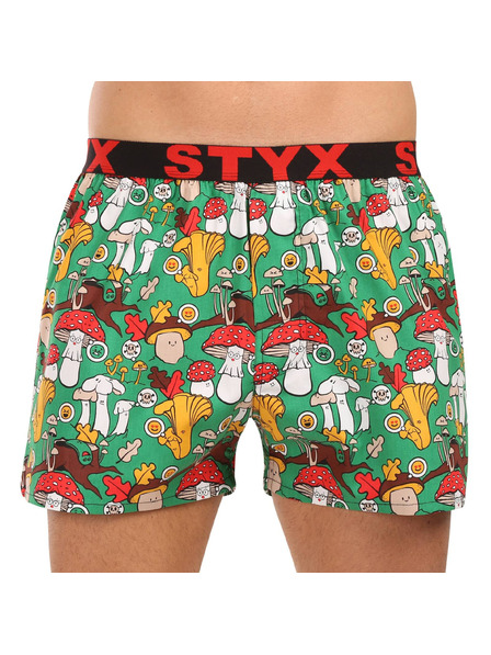 Styx Komplet od pet - muške gaće Styx art sportska guma višebojne
