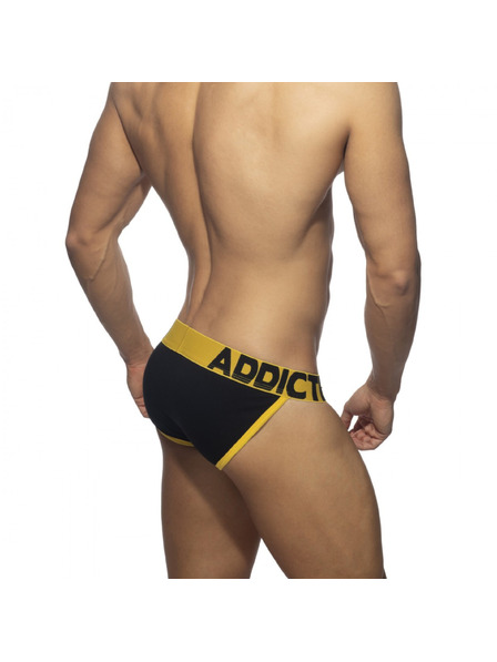 ADDICTED Muške gaćice Addicted Open Fly bikini crne