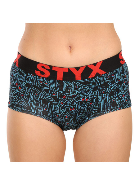 Styx Komplet od tri komada - ženske gaćice Styx art sa gaćicama u više boja