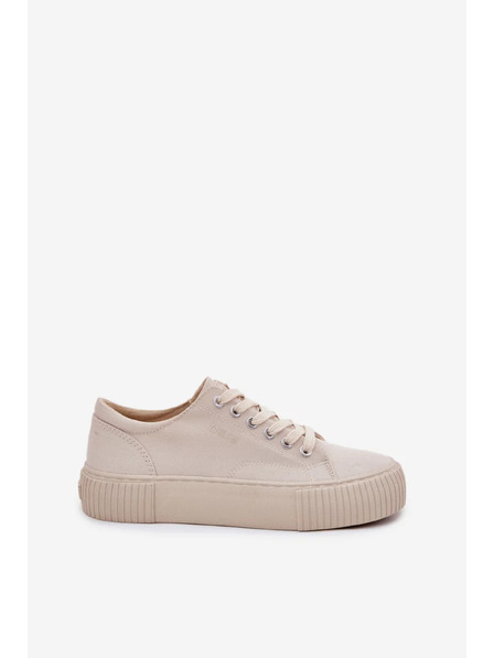 BIG STAR SHOES Ženske platnene tenisice Big Star – bež