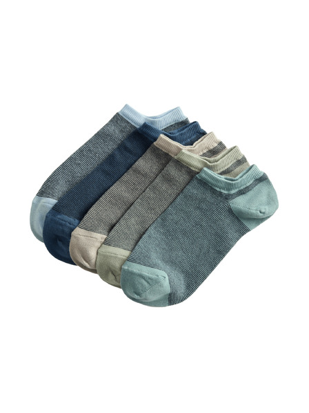 Marks & Spencer Sportske čarape Trainer Liners™ s tehnologijom Cool & Fresh™ i visokim udjelom pamuka, set od 5 pari Marks & Spencer višebojno