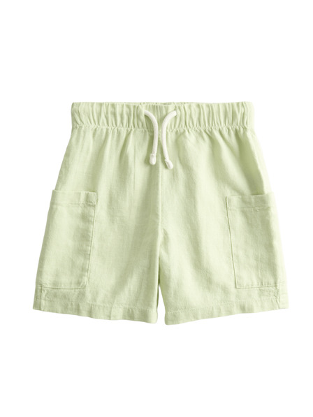 Marks & Spencer Cargo kratke hlače od lanenoj mješavine (2-8 godina) Marks & Spencer zelena