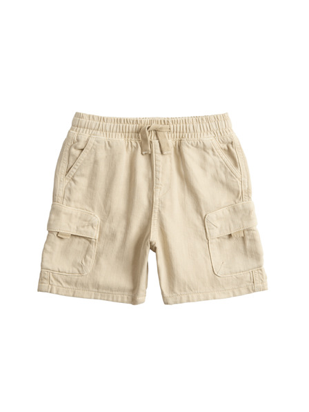 Marks & Spencer Cargo kratke hlače s visokim udjelom pamuka (2–8 godina) Marks & Spencer krem