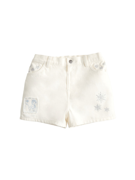 Marks & Spencer Džins sortsice Disney Frozen™ (2–8 godina) Marks & Spencer plava