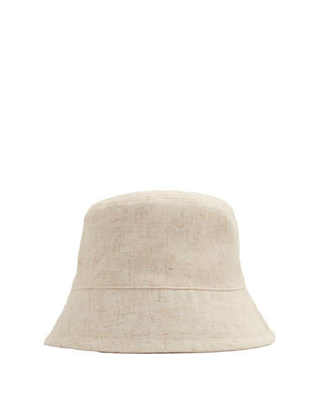 Marks & Spencer Platneni šešir tipa bucket s lanom Marks & Spencer kremasta