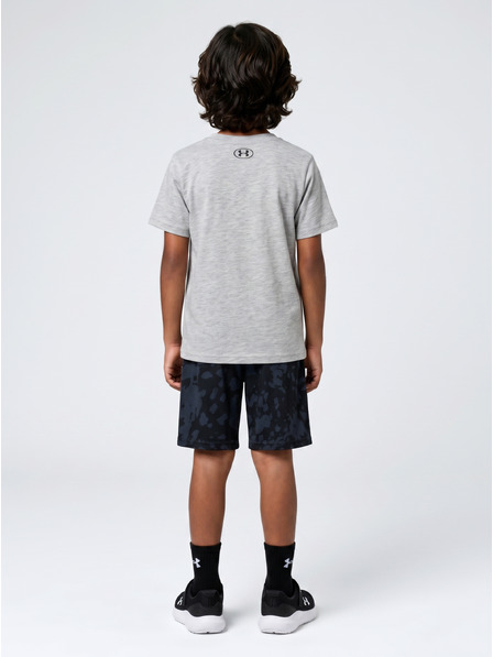 Under Armour Dječački set Under Armour UA PRINTED SS SHORT SET-GRY