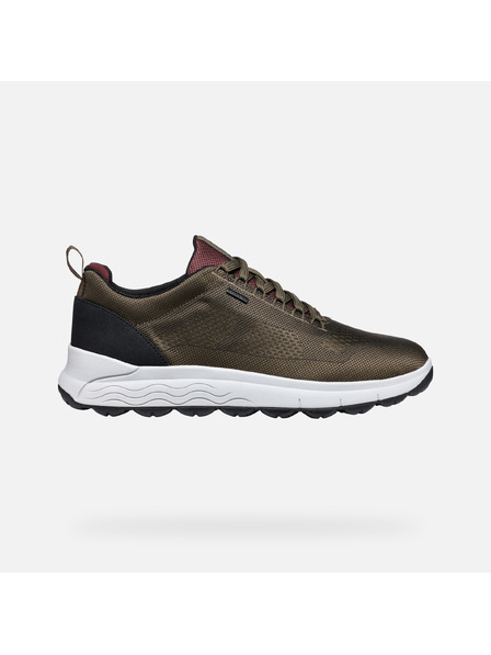 Geox Geox Spherica 4x4 b abx muške kaki tenisice