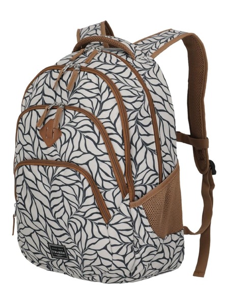 Travelite Ruksak Travelite Basics Backpack Print Off-White