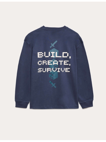 Marks & Spencer Top od čistog pamuka sa motivom Minecraft™ (6–16 godina) Marks & Spencer mornarica plava