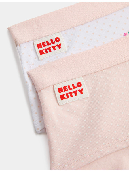 Marks & Spencer Kratke hlače Hello Kitty™ s visokim udjelom pamuka, 2 kom (5–16 godina) Marks & Spencer ružičasta
