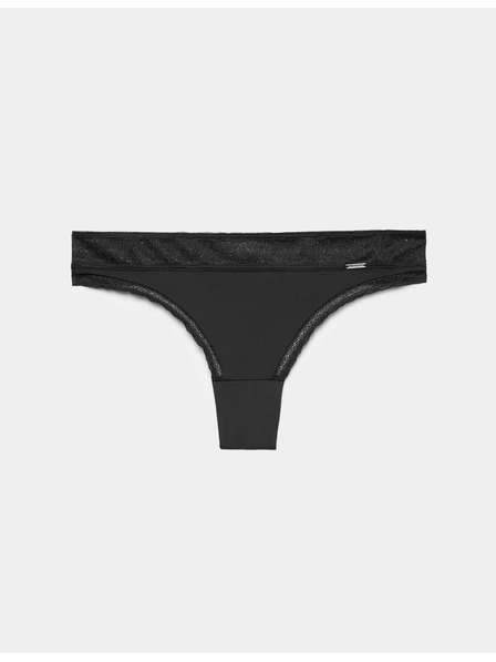 Marks & Spencer Tanga Boston od mikrofibre Marks & Spencer crna