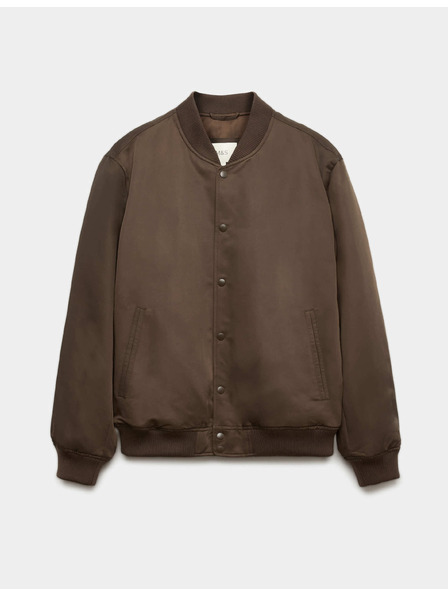 Marks & Spencer Satenska bomber jakna Marks & Spencer smeđa