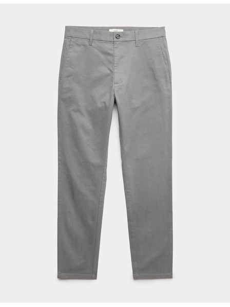 Marks & Spencer Marks & Spencer uski rastezljivi chino hlače sive boje