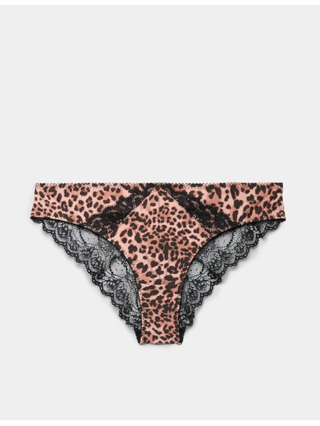 Marks & Spencer Brazilske gaćice Clara Papertouch s leopard uzorkom Marks & Spencer narančasta