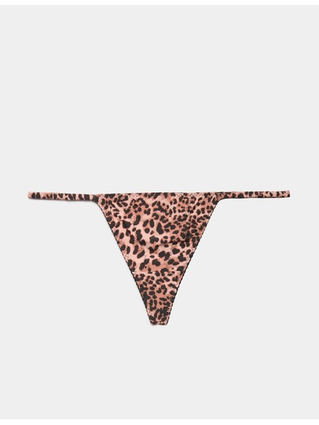 Marks & Spencer Vezane tange Clara Papertouch s leopardskim printom Marks & Spencer narančasta