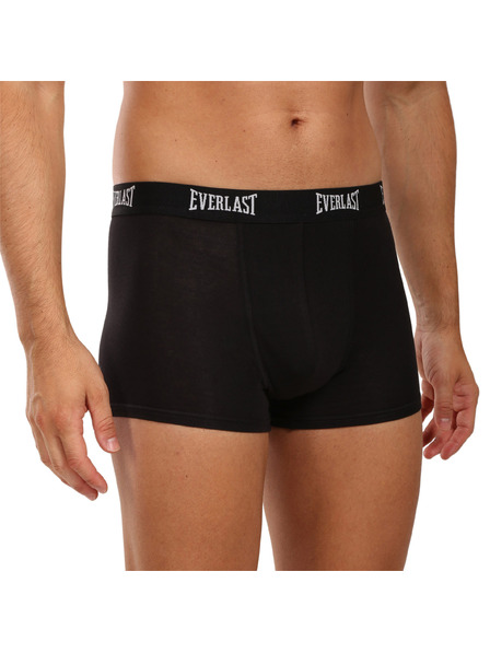 Everlast Komplet od dva - muške bokserice Everlast crne (BM002-black/black)