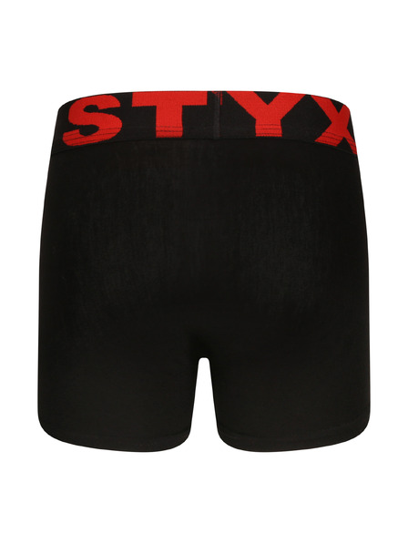Styx Dječje bokserice Styx sportska guma crne
