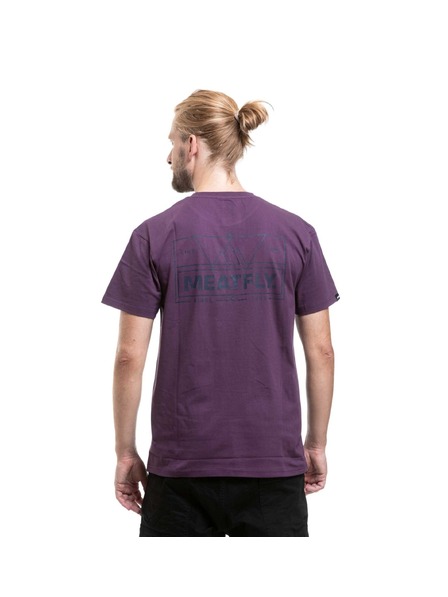 Meatfly Meatfly muška majica Lorim Deep Purple