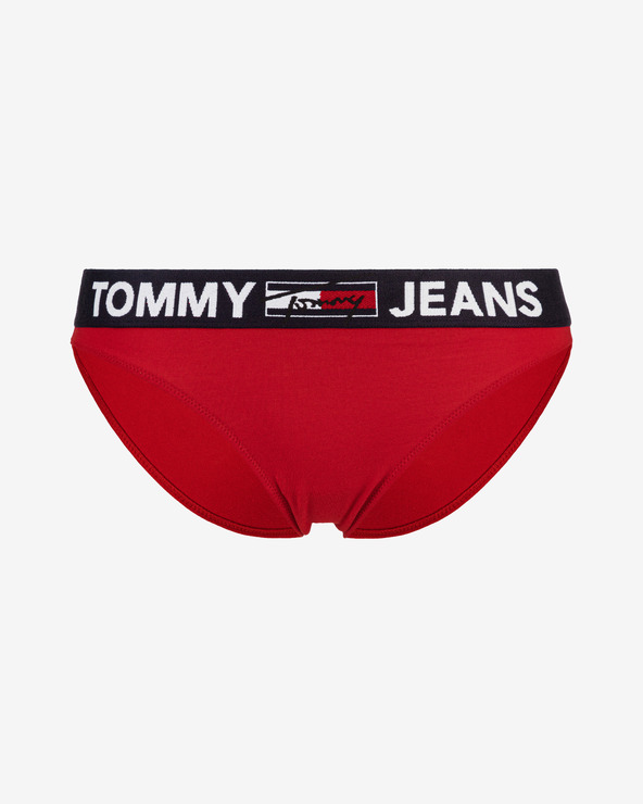 Tommy Jeans Contrast Waistband Gaćice crvena