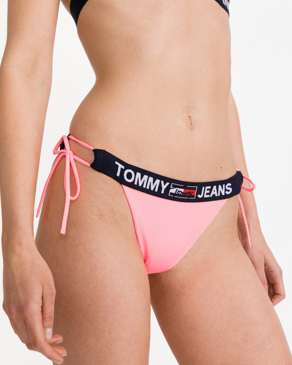 Tommy Jeans Cheeky String Donji dio kupaćeg kostima ružičasta