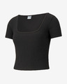 Puma Classics Ribbed Fitted Crop top
