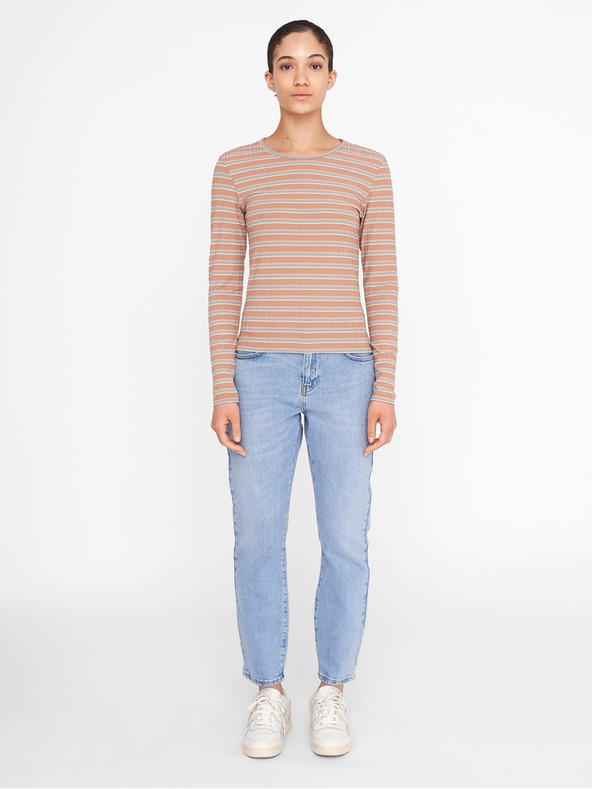 Noisy May Noisy May Stevie smeđa majica na pruge