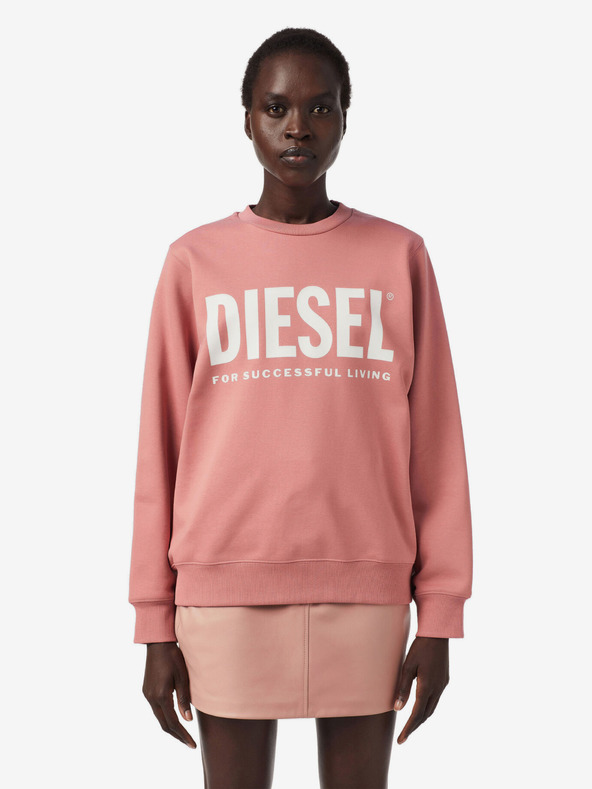 Diesel Majica dugih rukava ružičasta